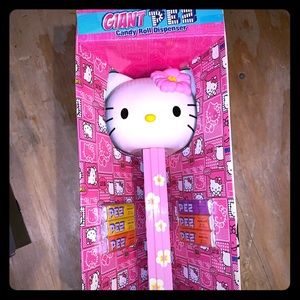 Giant hello kitty pez dispenser